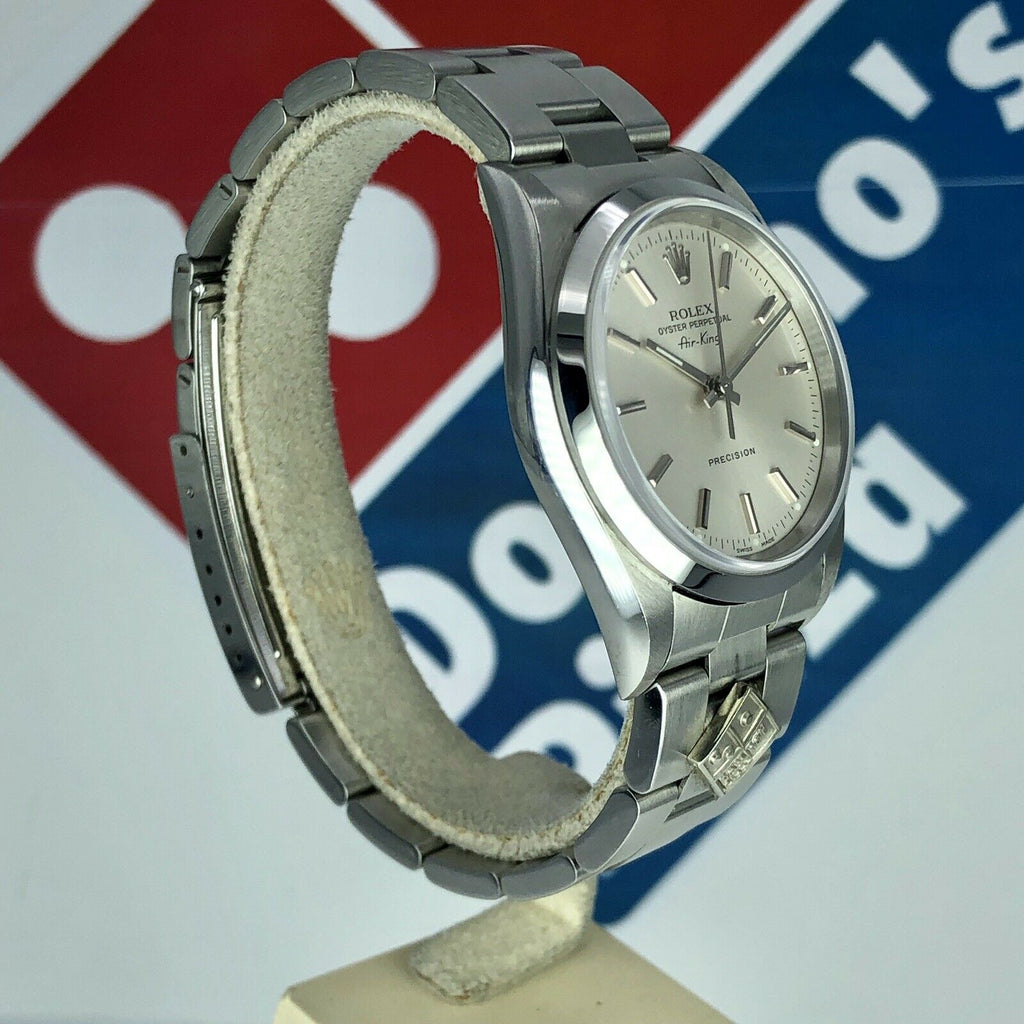 2003 Rolex Air-King 14000 M Domino’s Pizza Unpolished