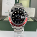 2003 Rolex GMT-Master II 16710 Black & Red Coke with Box & Papers