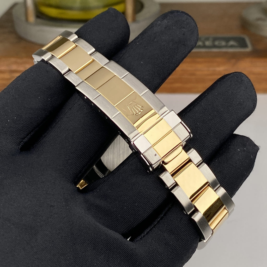 2003 Rolex Submariner 16613 Steel & 18k 2 tone Gold Factory Blue Dial
