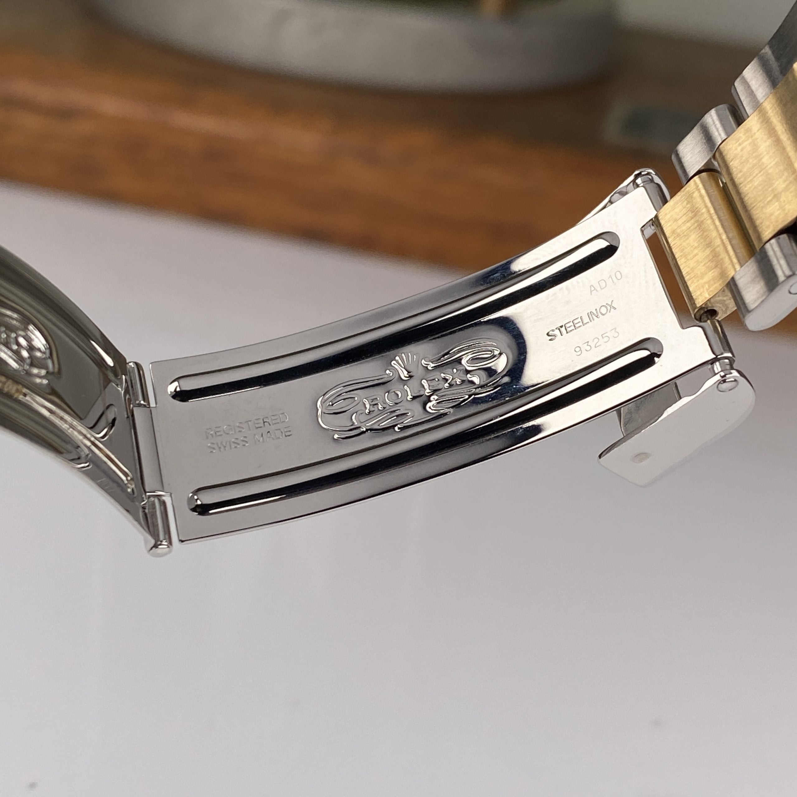 2003 Rolex Submariner 16613 Steel & 18k 2 tone Gold Factory Blue Dial