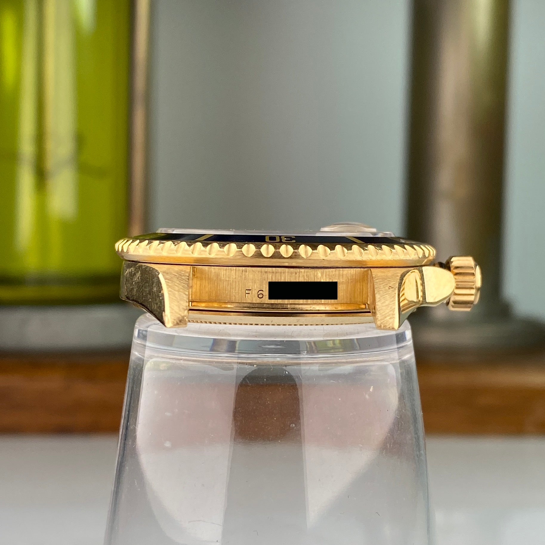 2003 Rolex Submariner 16618 Unpolished Factory Diamond Serti Dial with Box & Papers Complete
