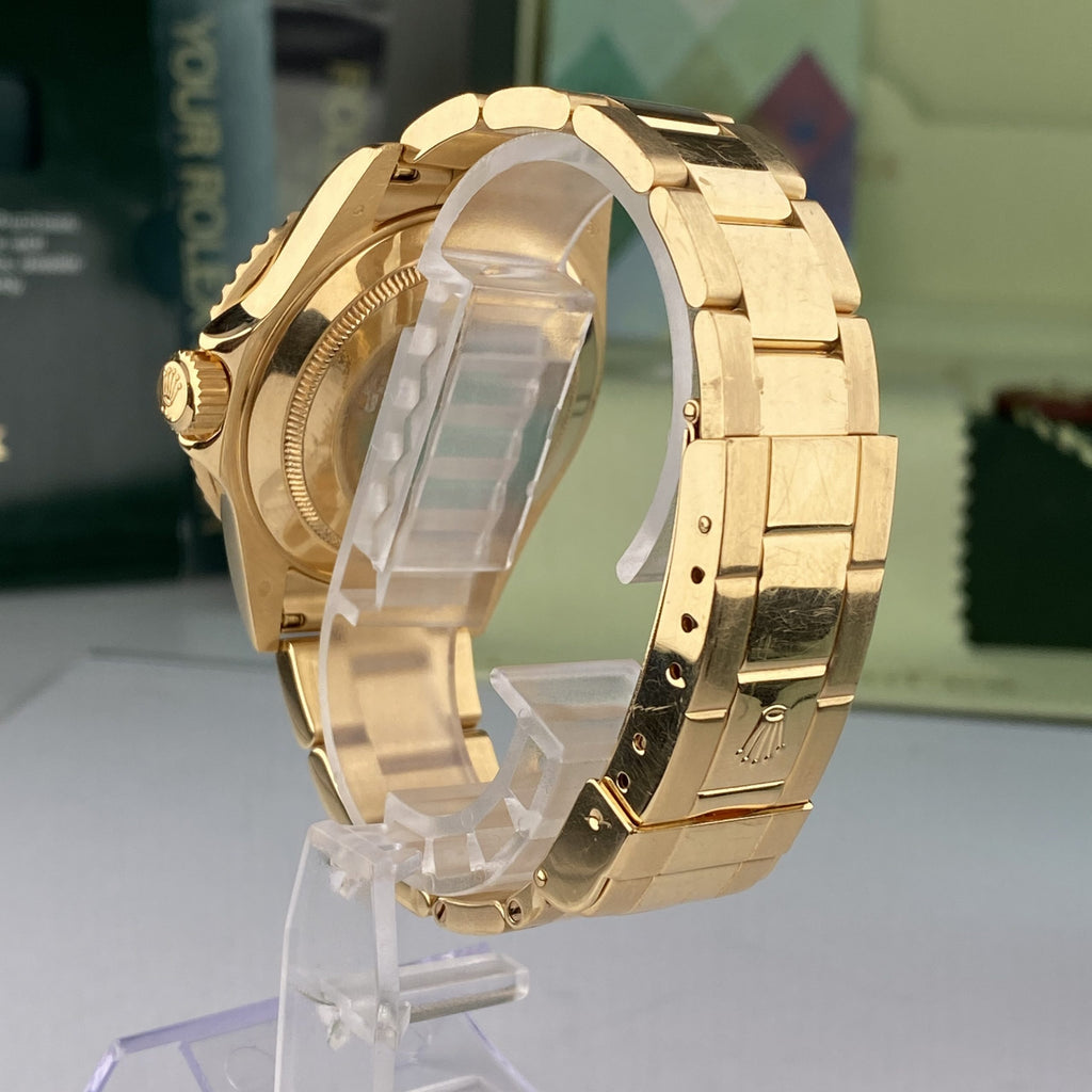 2003 Rolex Submariner 16618 Unpolished Factory Diamond Serti Dial with Box & Papers Complete