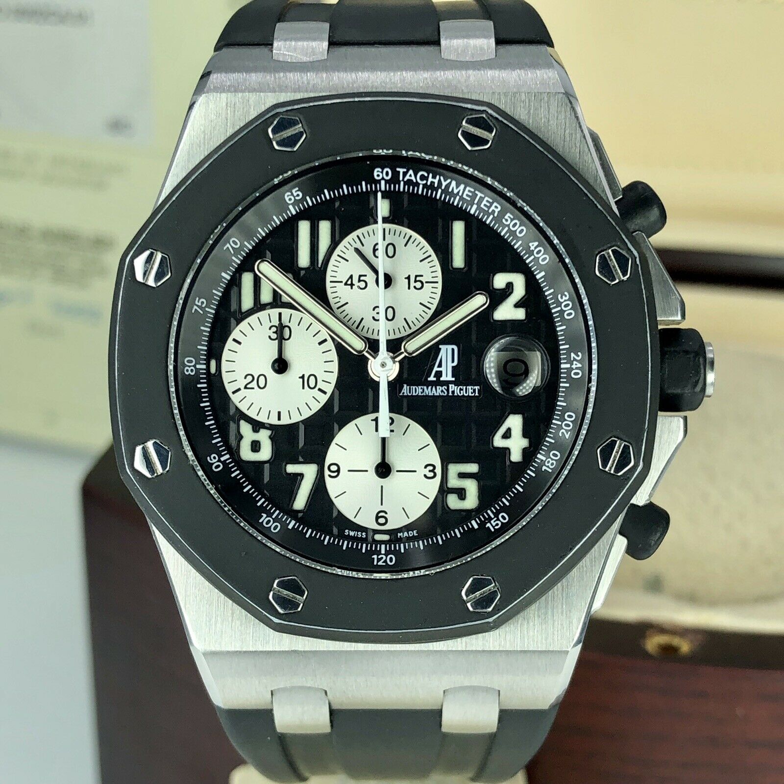 2003 Audemars Piguet Royal Oak Offshore Rubber 25940SK.OO.D002CA.01 Box & Papers