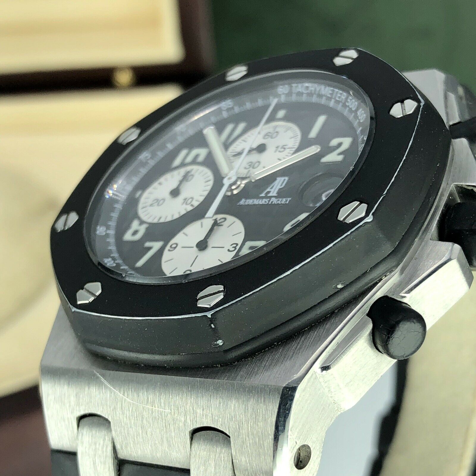 2003 Audemars Piguet Royal Oak Offshore Rubber 25940SK.OO.D002CA.01 Box & Papers