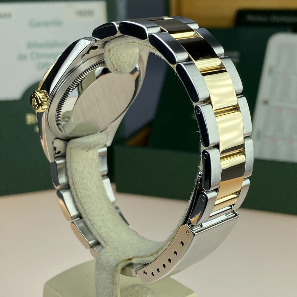 2003 Rolex Datejust 16233 Steel & Gold Roman Dial with Box & Papers