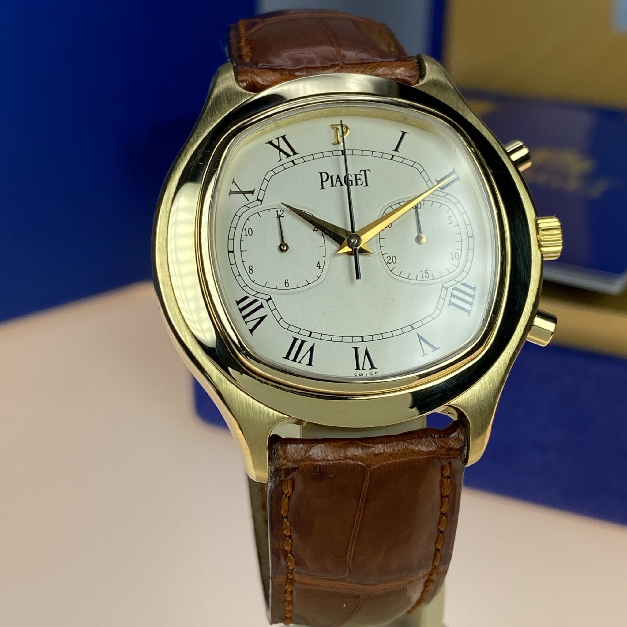 2004 Piaget ref.15980 Emperador Chronograph Automatic 18k Yellow Gold