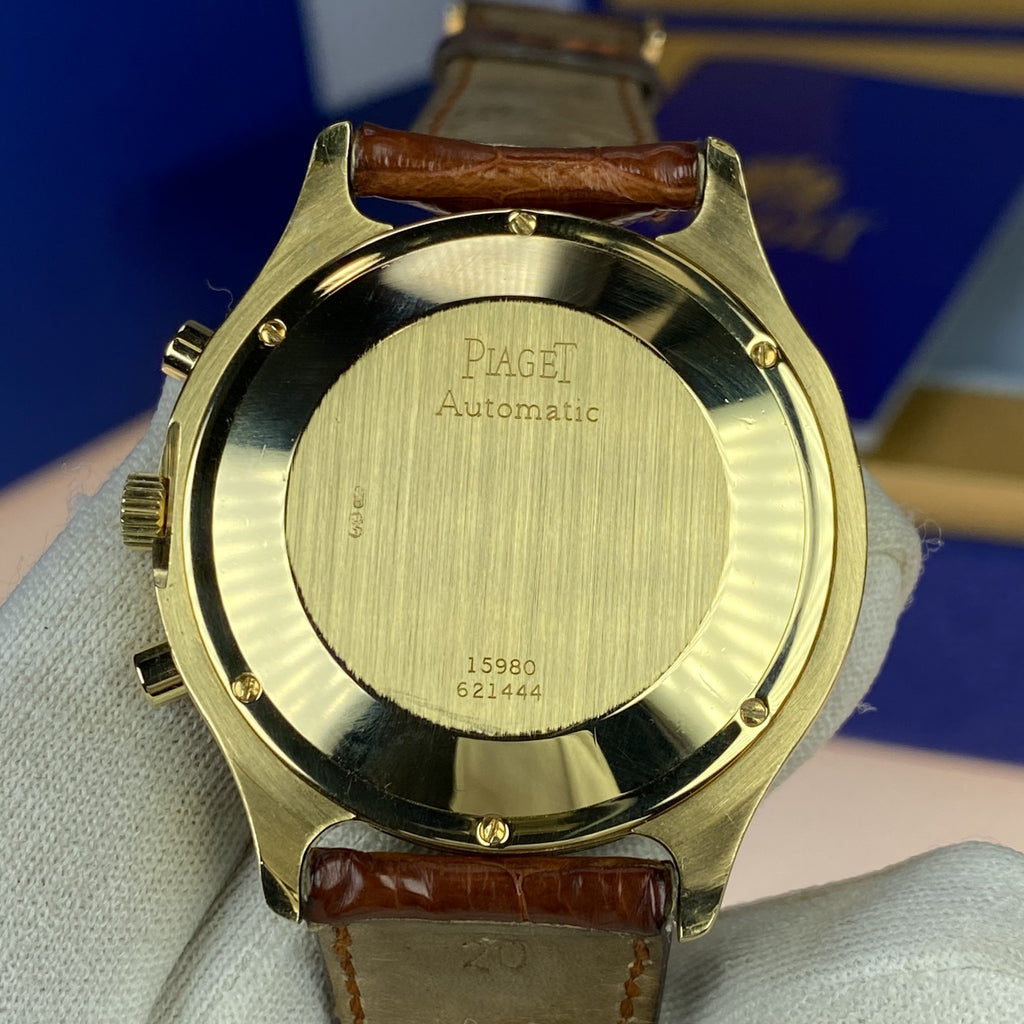 2004 Piaget ref.15980 Emperador Chronograph Automatic 18k Yellow Gold