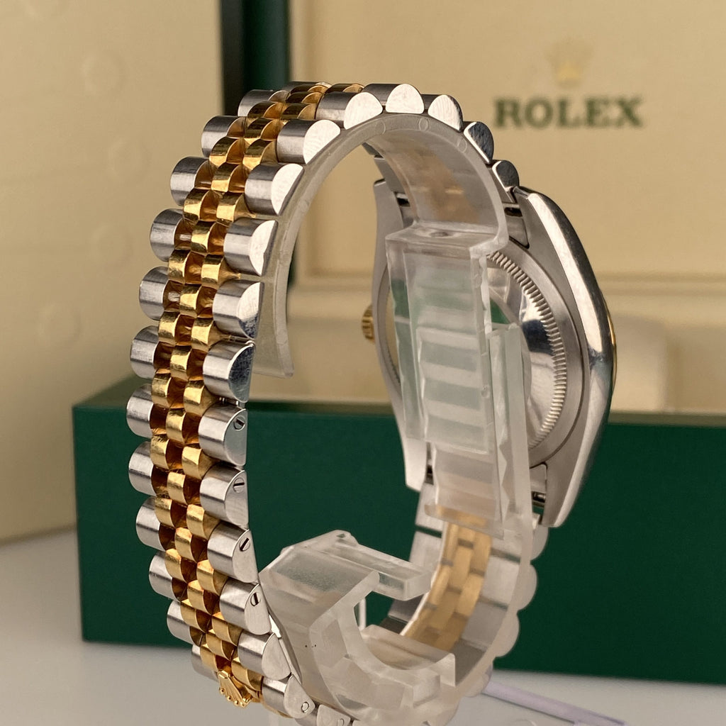 2004 Rolex Datejust 116233 Steel & Gold 36mm Factory Diamond Dial