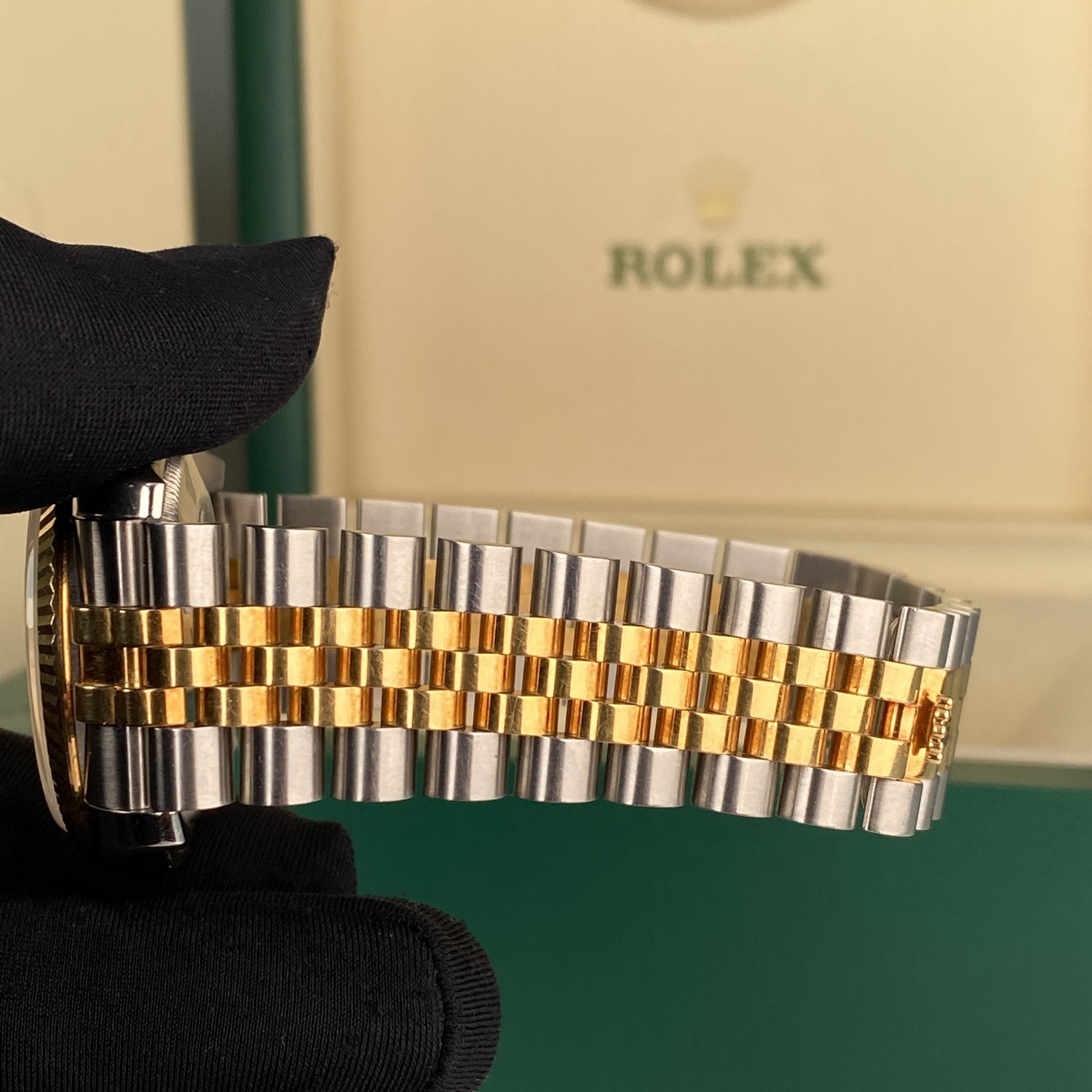 2004 Rolex Datejust 116233 Steel & Gold 36mm Factory Diamond Dial