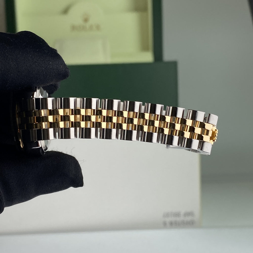 2004 Rolex Datejust 179173 Ladies 26mm Rare Original Diamond Green Jadeite Dial