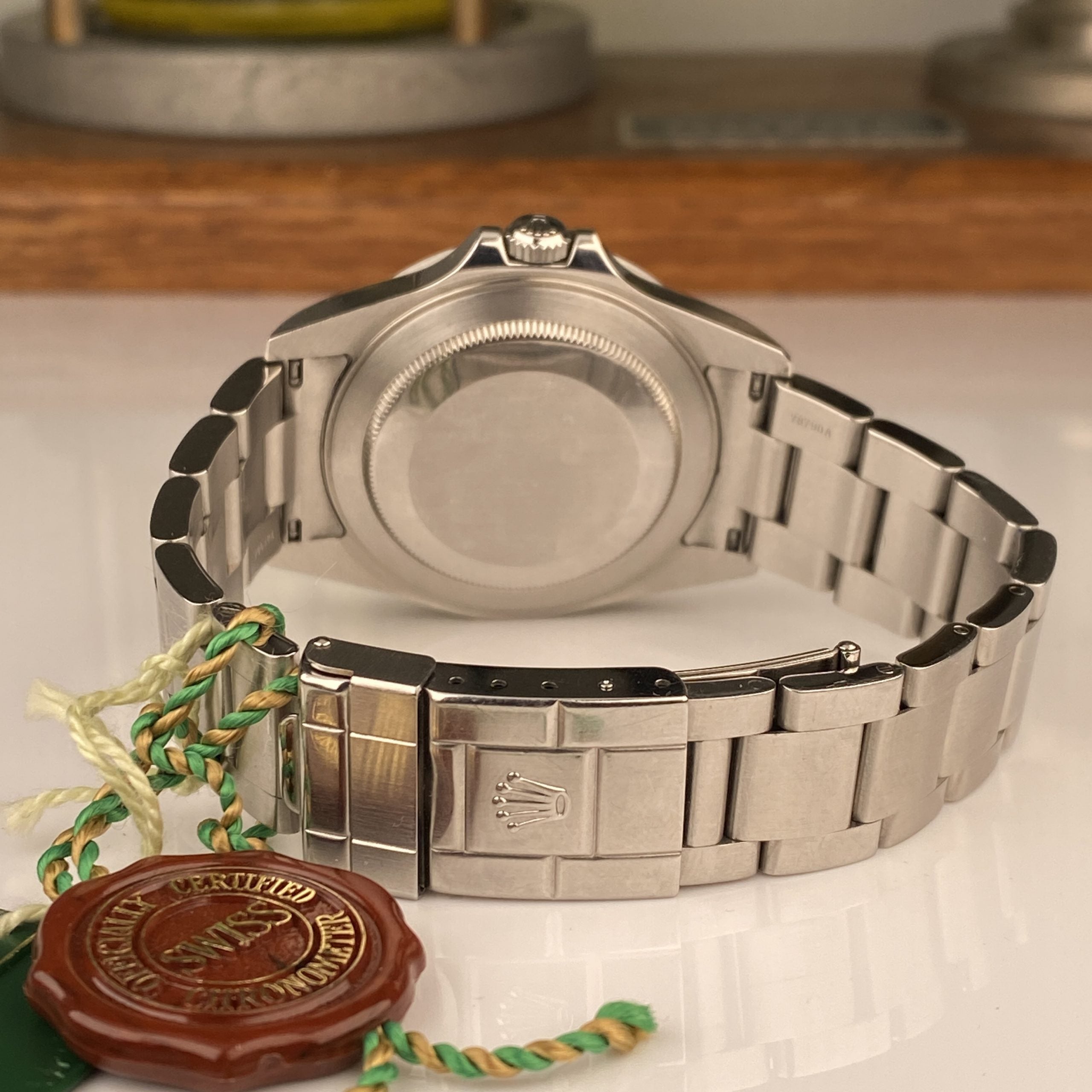 2004 Rolex Explorer II 16570 MKII Unpolished Polar White Dial