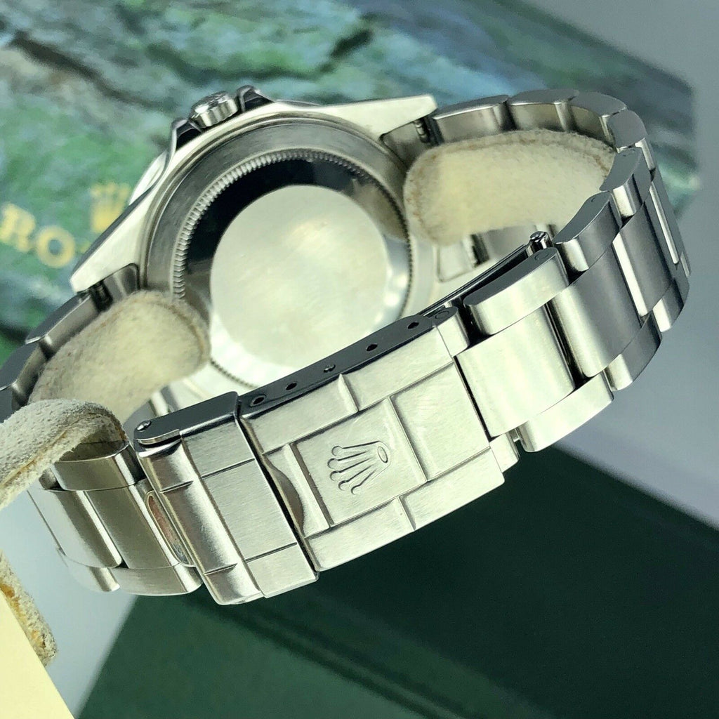2004 Rolex GMT Master II 16710 Coke F serial No Holes With Box