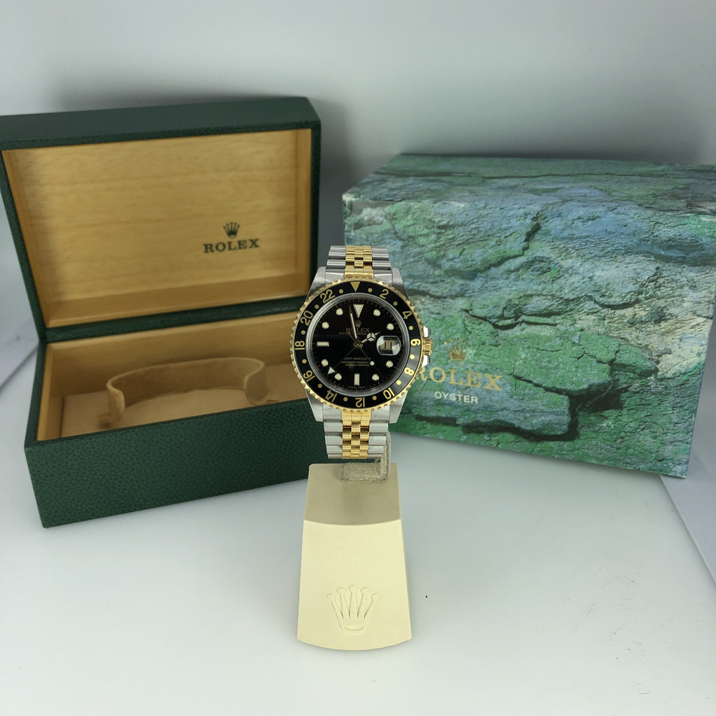 2003 Vintage Rolex 16713 GMT-Master II Unpolished Case in Mint Condition