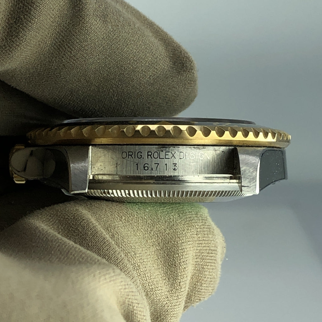 2003 Vintage Rolex 16713 GMT-Master II Unpolished Case in Mint Condition