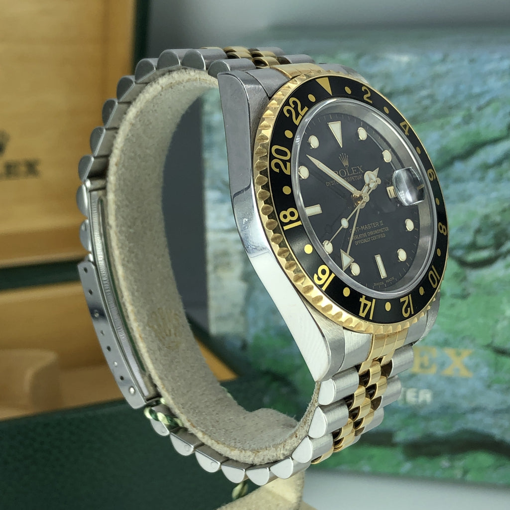 2003 Vintage Rolex 16713 GMT-Master II Unpolished Case in Mint Condition