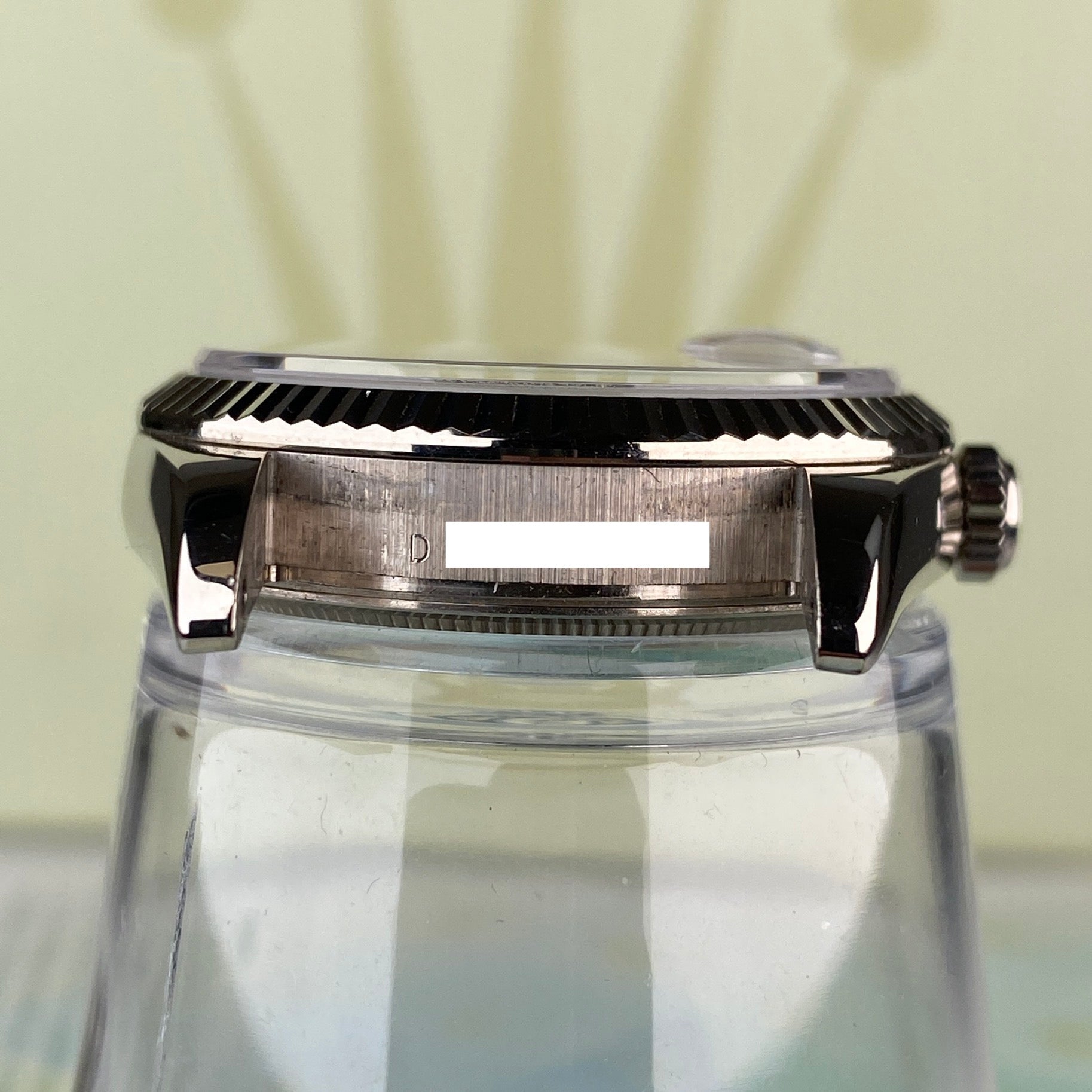 2005 Rolex Day-Date 118239 Unpolished President White Gold Factory Diamond Dial with Box & Papers