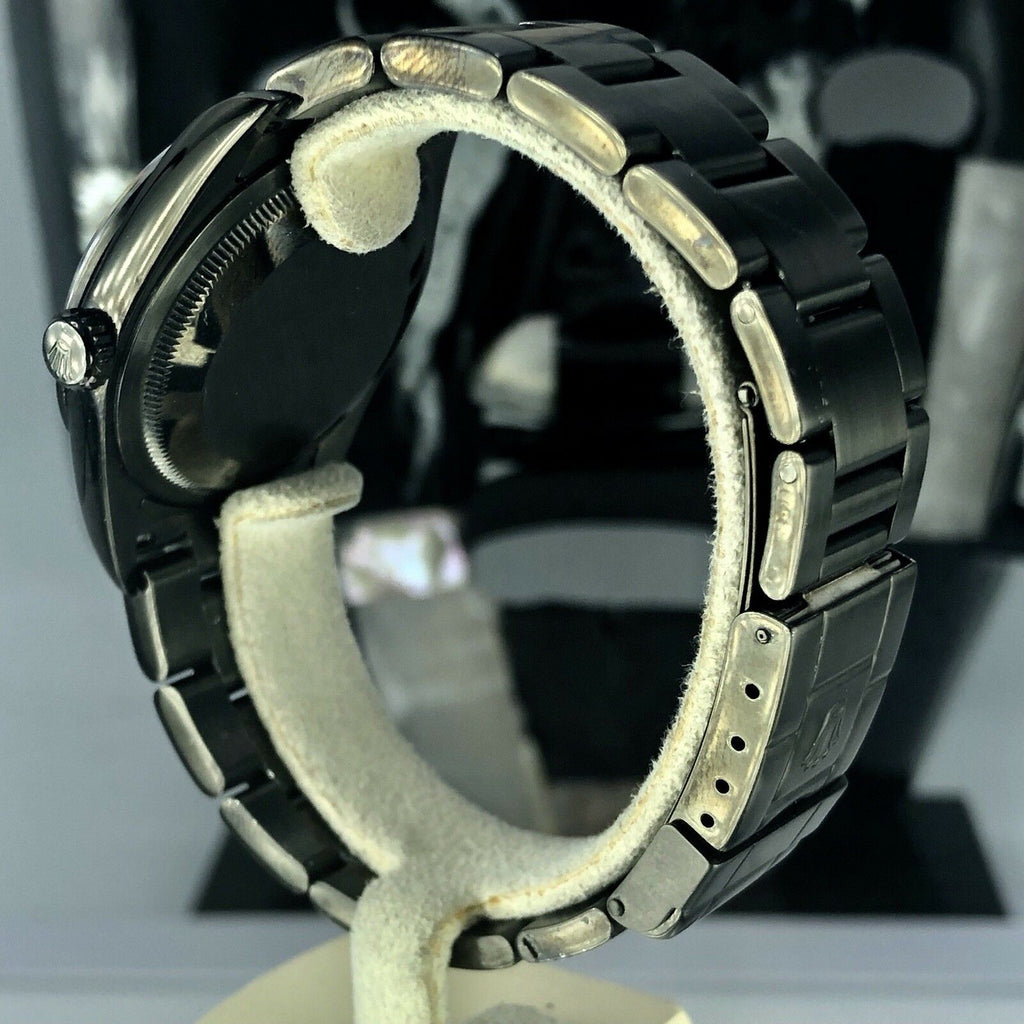 2005 Unique Rolex Explorer 114270 Black PVD / DLC