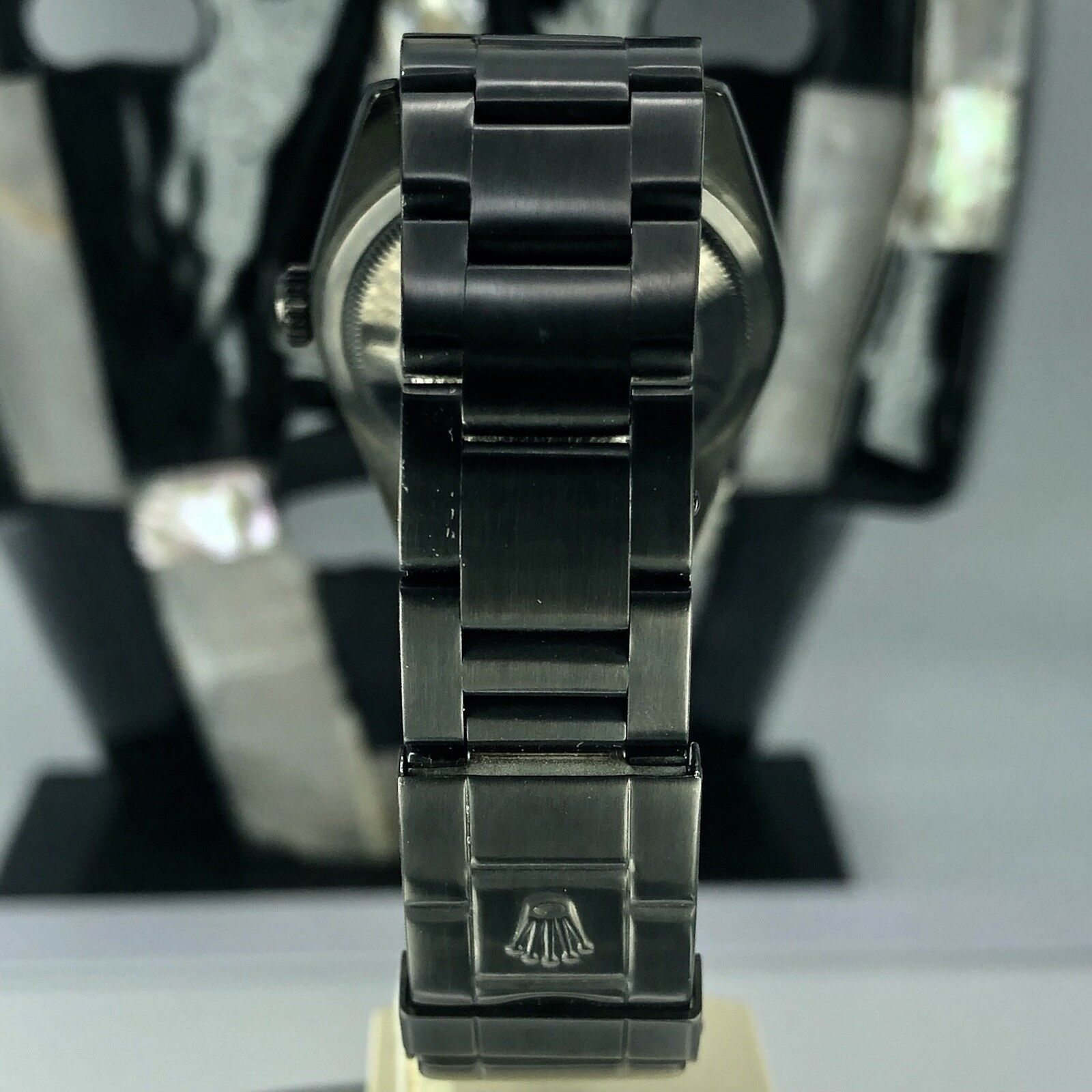 2005 Unique Rolex Explorer 114270 Black PVD / DLC