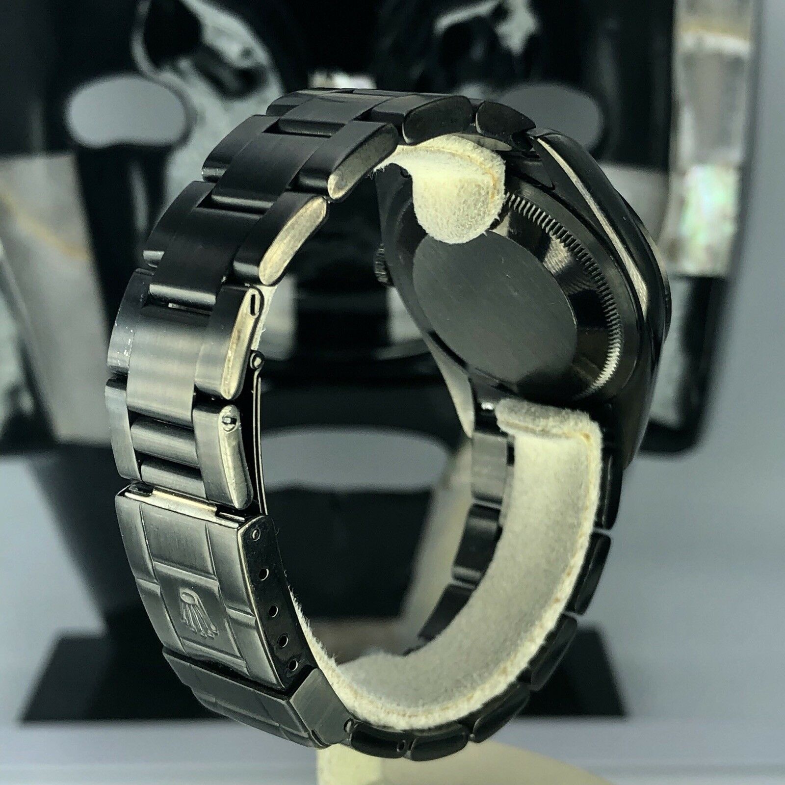2005 Unique Rolex Explorer 114270 Black PVD / DLC