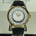 2005 Patek Philippe 5110J-001 18k Yellow Gold World Time Complete Full Set