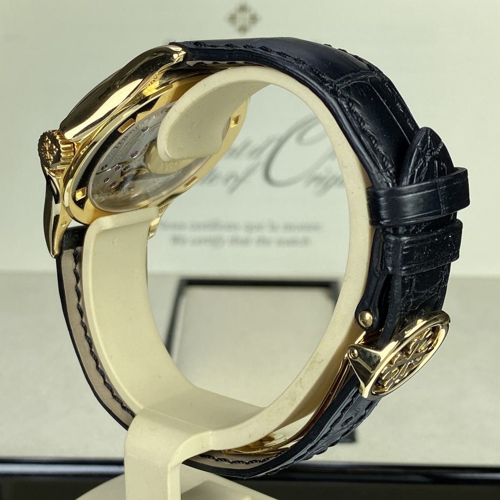 2005 Patek Philippe 5110J-001 18k Yellow Gold World Time Complete Full Set
