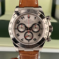 2006 Rolex Daytona 116519 White Gold New Old Stock Factory Racing Dial