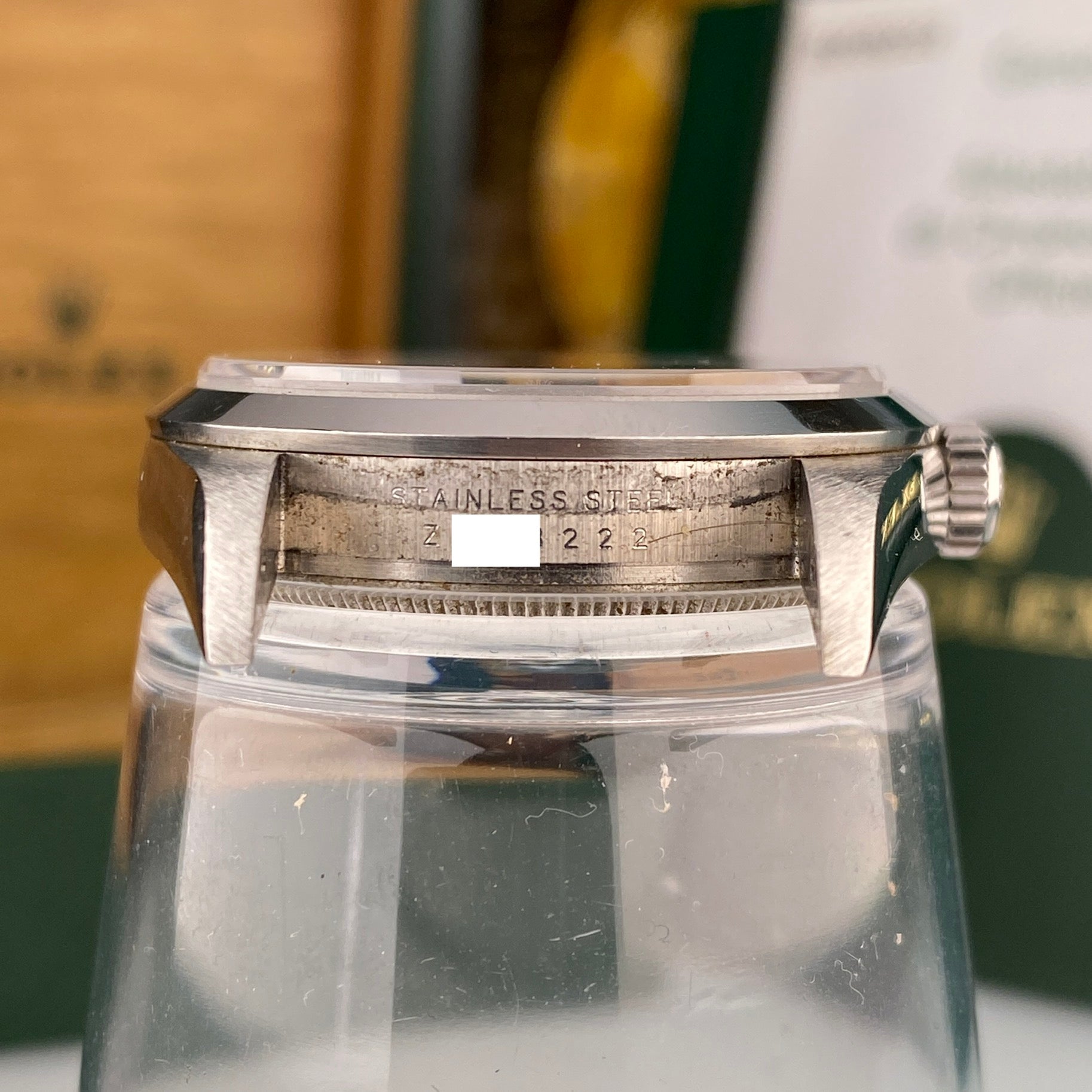 2006 Rolex Explorer 114270 Unpolished Complete Set Box & Papers