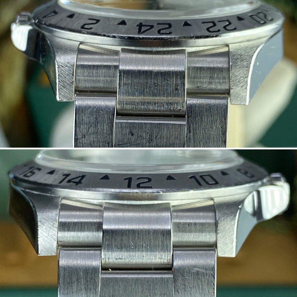2006 Rolex Explorer II 16570 Full Set Box & Papers Unpolished Collectors set