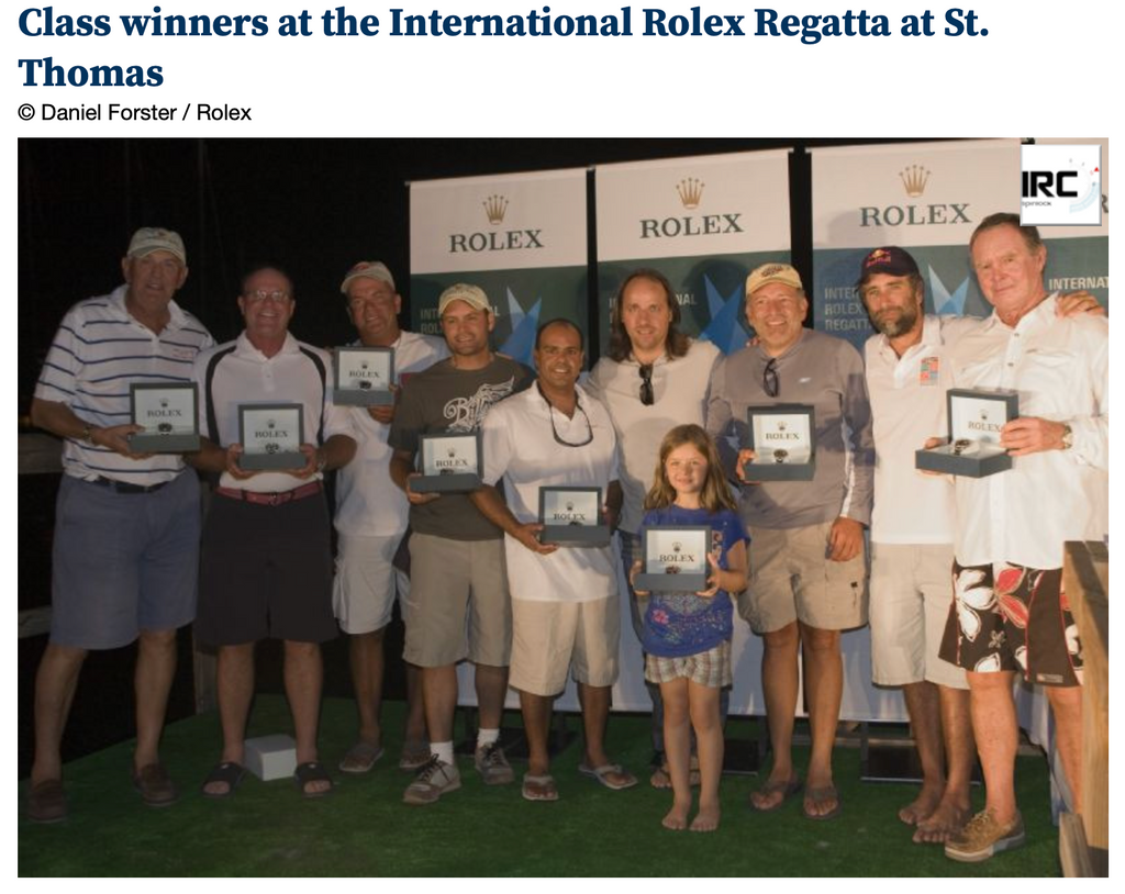 2006 Rolex Award Submariner 16610 St. Thomas Regatta Sailing Race Historical Complete Set Box & Papers