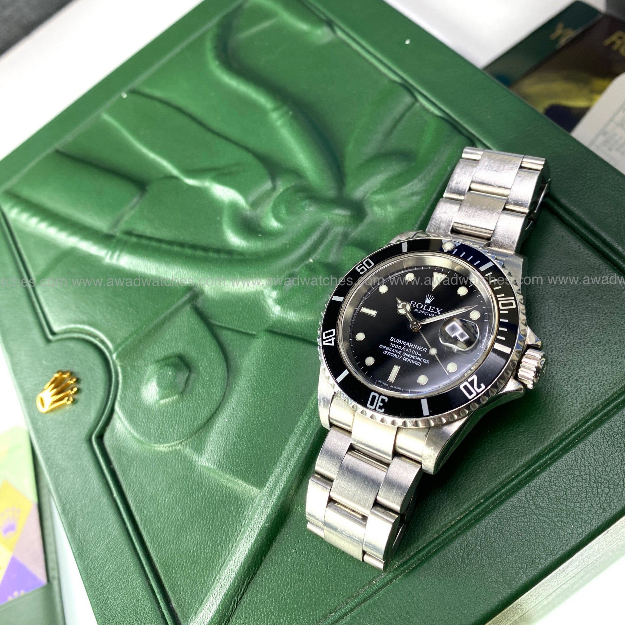 2006 Rolex Award Submariner 16610 St. Thomas Regatta Sailing Race Historical Complete Set Box & Papers