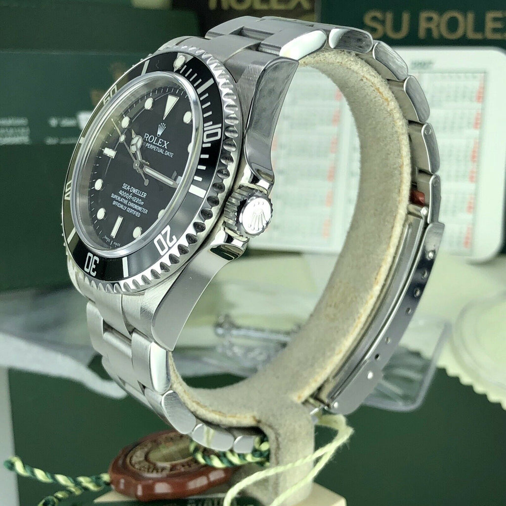 2007 NOS Rolex 16600 Sea-Dweller Full Set Box & Card M Serial