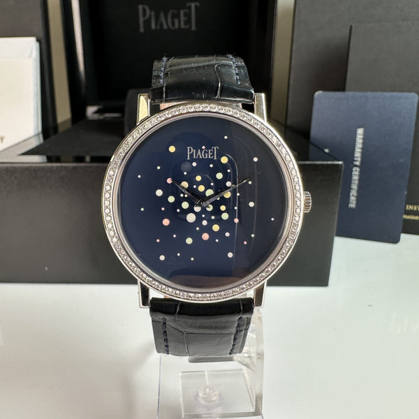 2007 Piaget Altiplano Ultra-Thin Large 38mm Diamond “Limelight Party Collection” Box & Papers