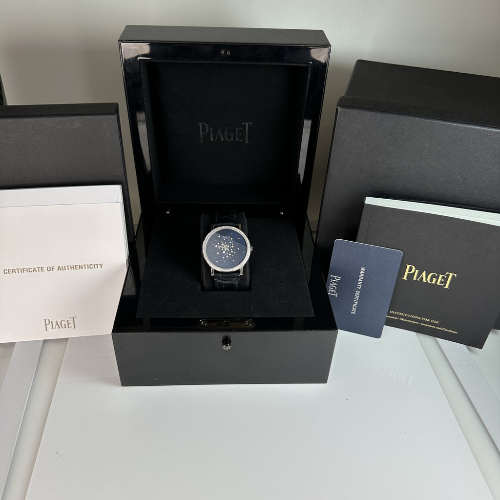 2007 Piaget Altiplano Ultra-Thin Large 38mm Diamond “Limelight Party Collection” Box & Papers