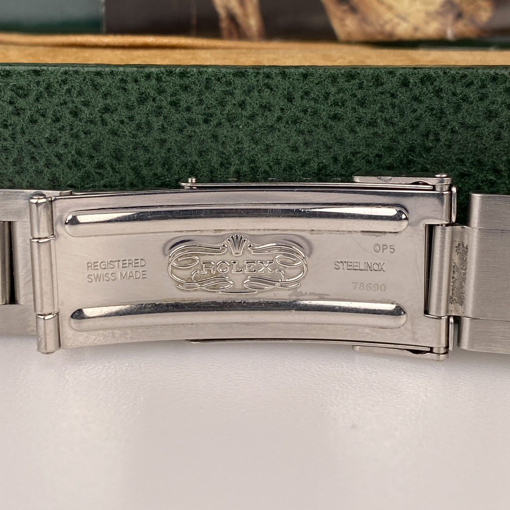 2007 Rolex Explorer 114270 Unpolished Complete Set Box & Papers