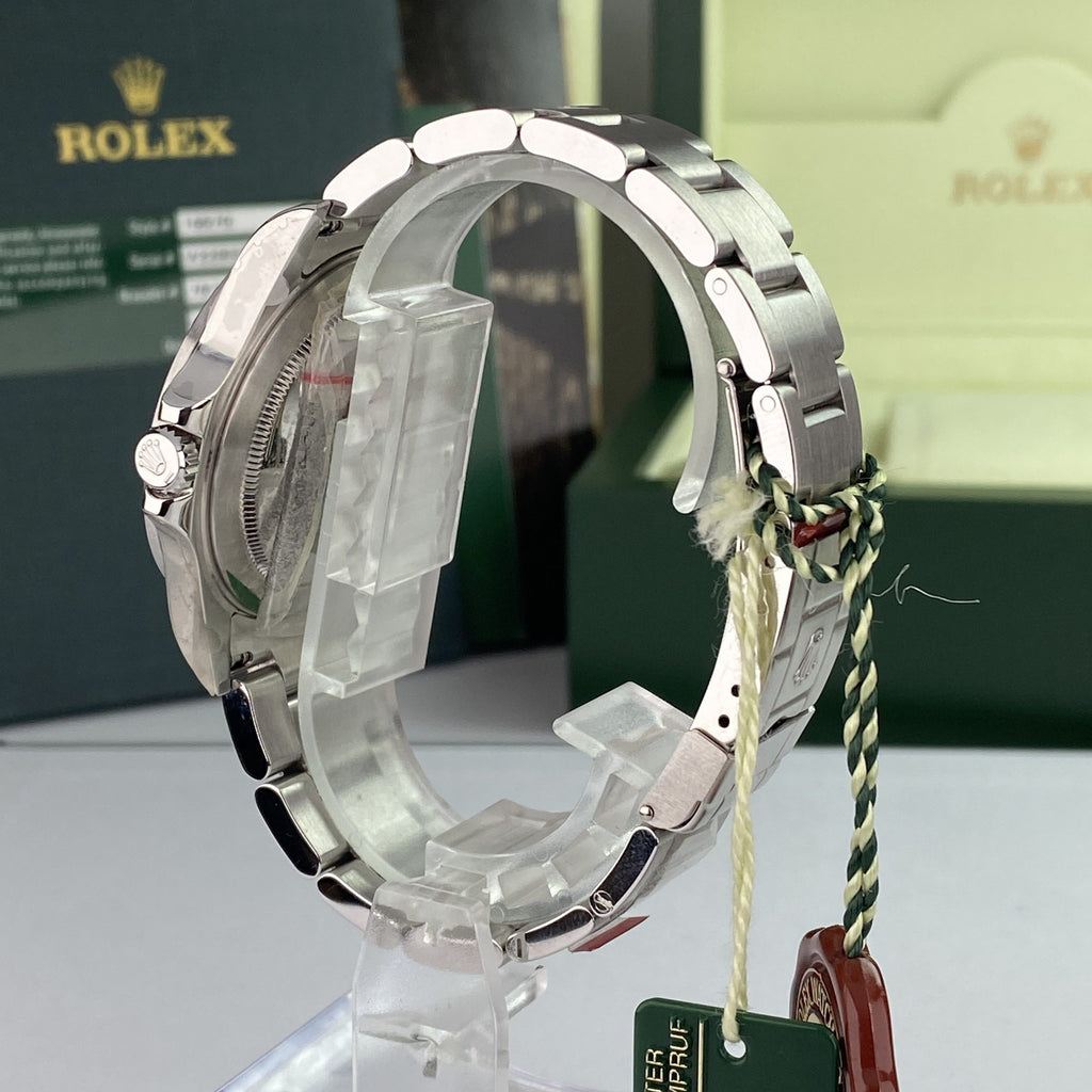 2007 Rolex Explorer II 16570 New Old Stock Polar White Dial Stickers 3186 complete set NOS