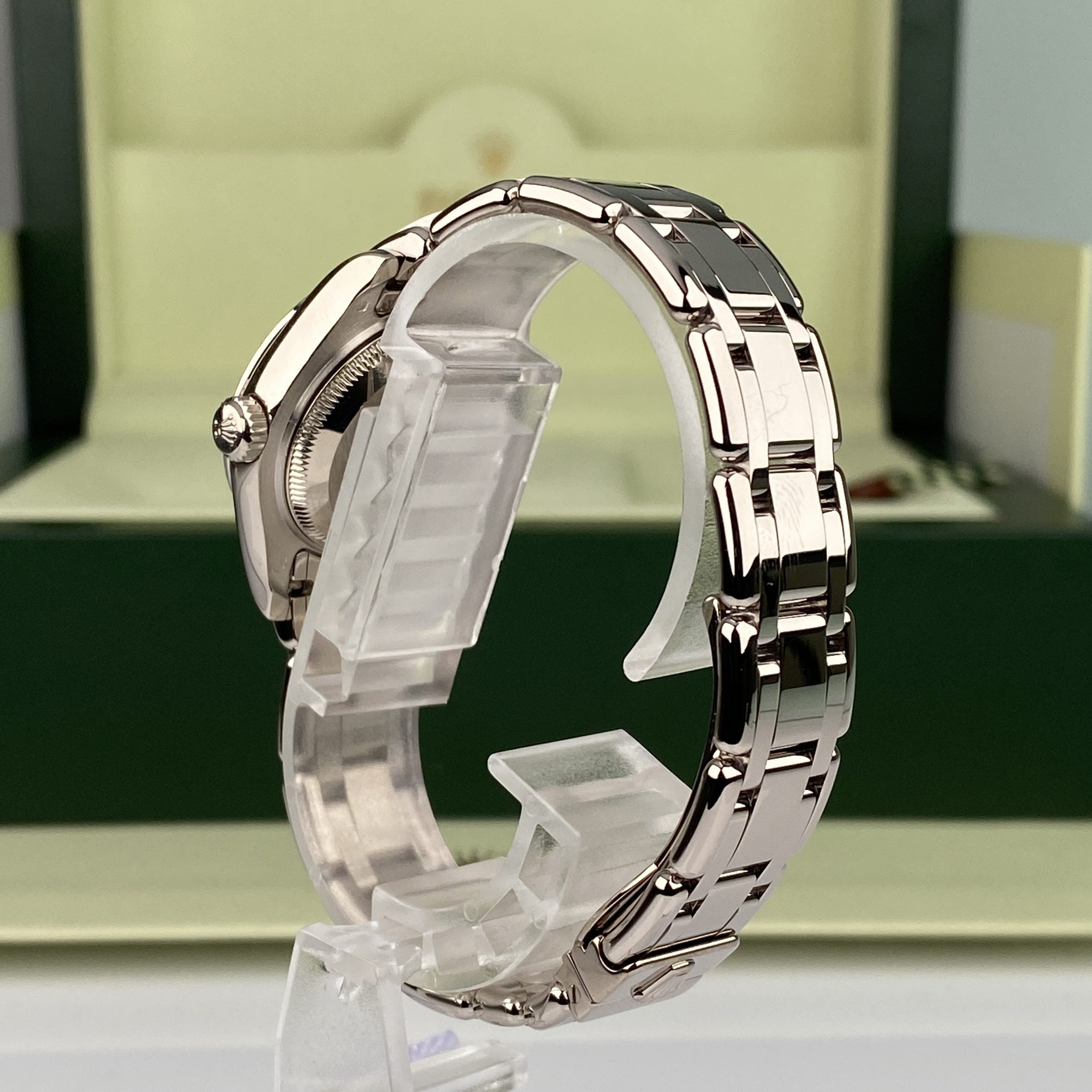 2007 Rolex Masterpiece 80319 Pearlmaster 29mm 18k White Gold Factory Diamond
