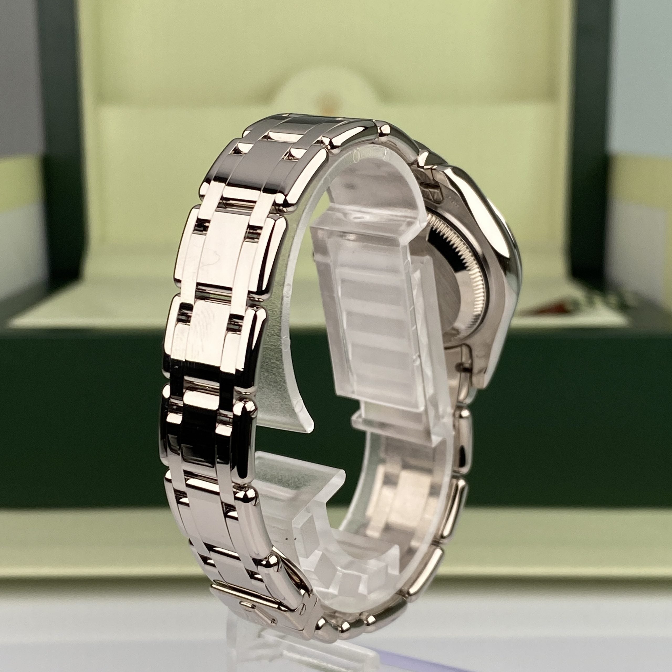 2007 Rolex Masterpiece 80319 Pearlmaster 29mm 18k White Gold Factory Diamond