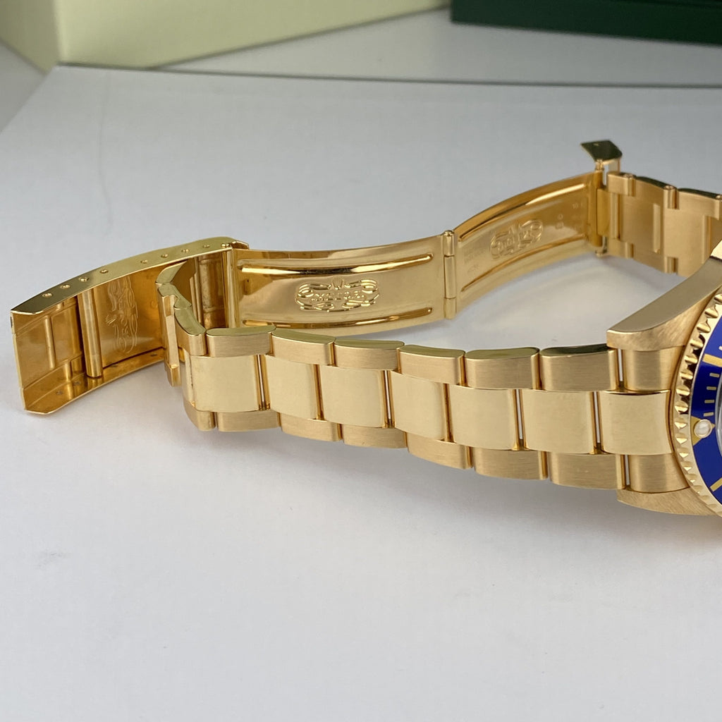 2007 Rolex Submariner 16618 Mint Condition Factory Diamond Gray Serti Dial