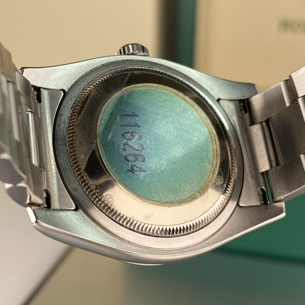 2005 Rolex Datejust 116264 Turn-O-Graph 36mm Factory Blue Dial