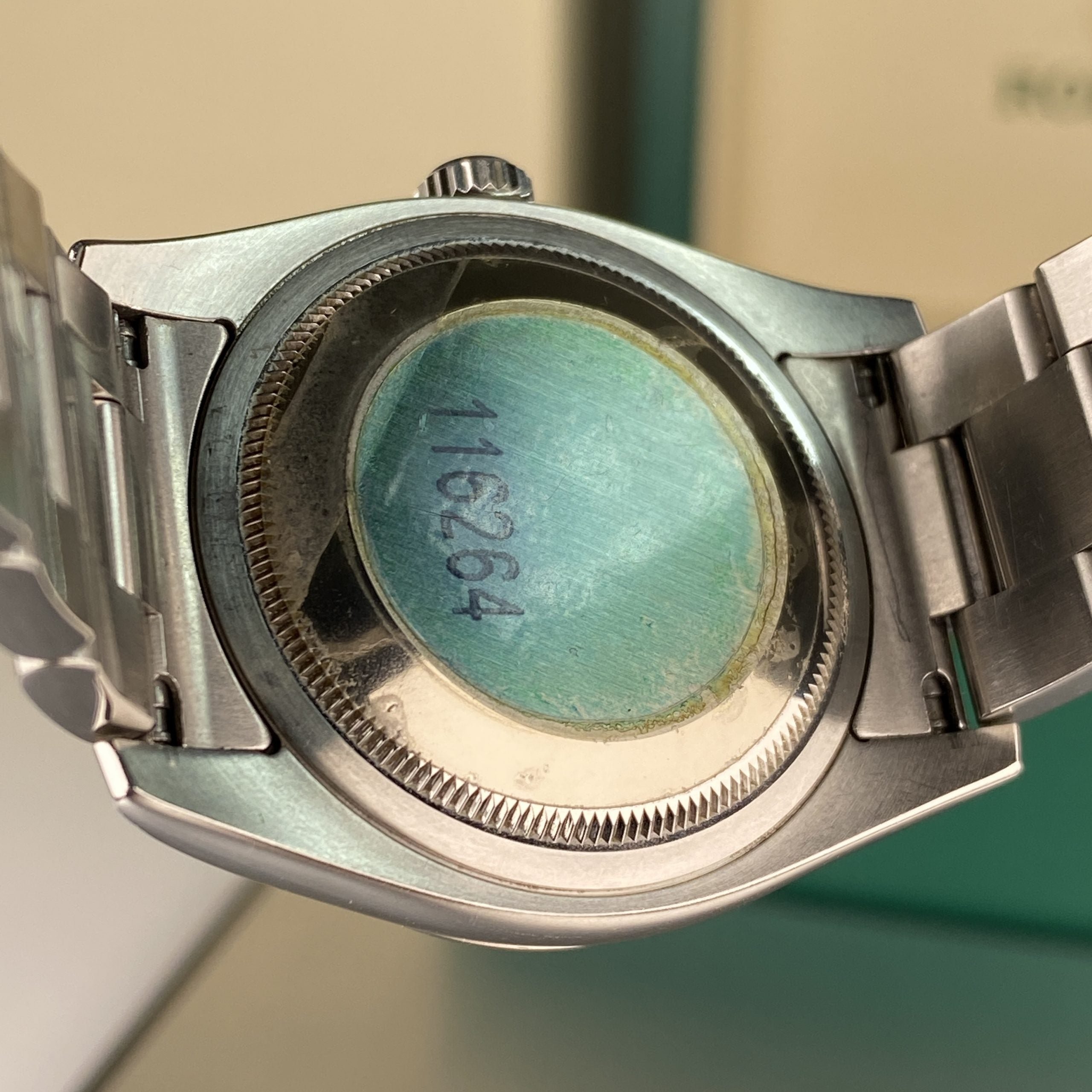 2005 Rolex Datejust 116264 Turn-O-Graph 36mm Factory Blue Dial