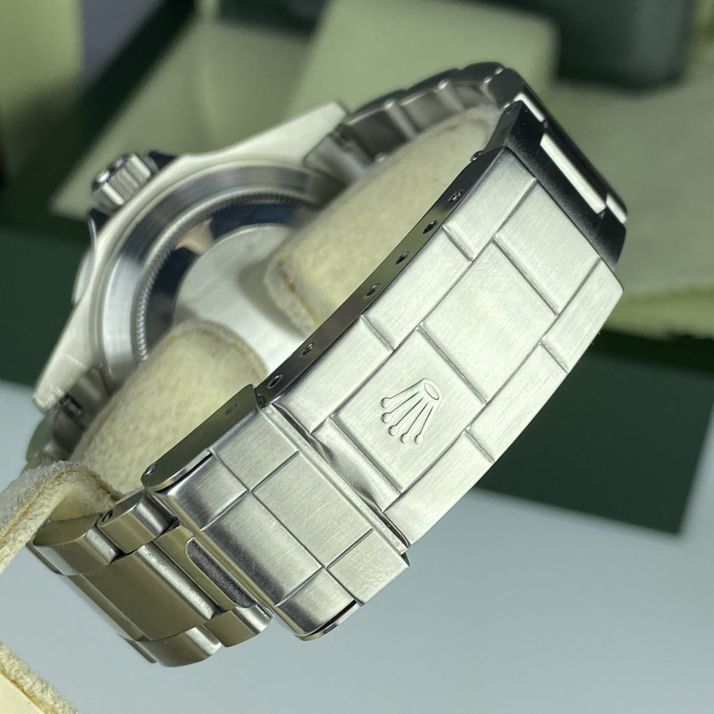 2008 Rolex Submariner 16610LV Anniversary Kermit Box and Card Unpolished