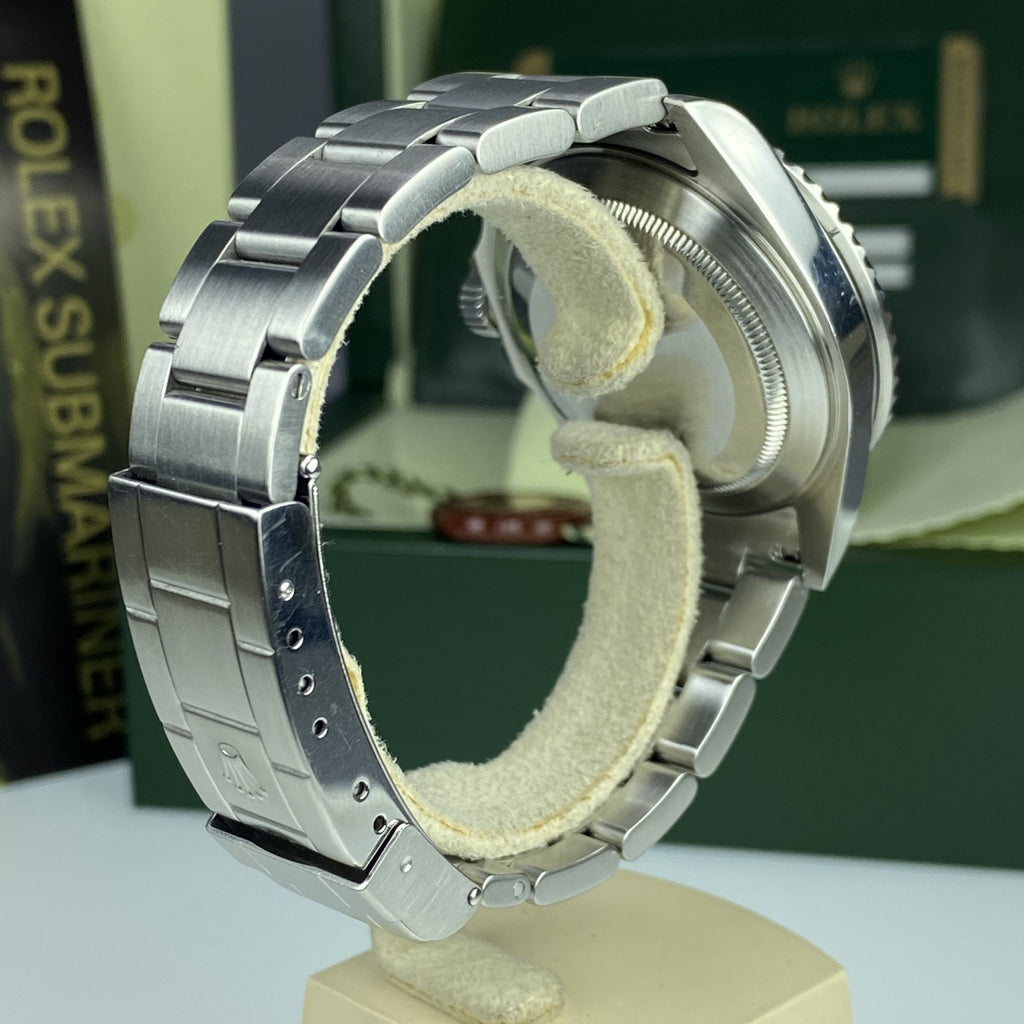 2008 Rolex Submariner 16610LV Anniversary Kermit Box and Card Unpolished