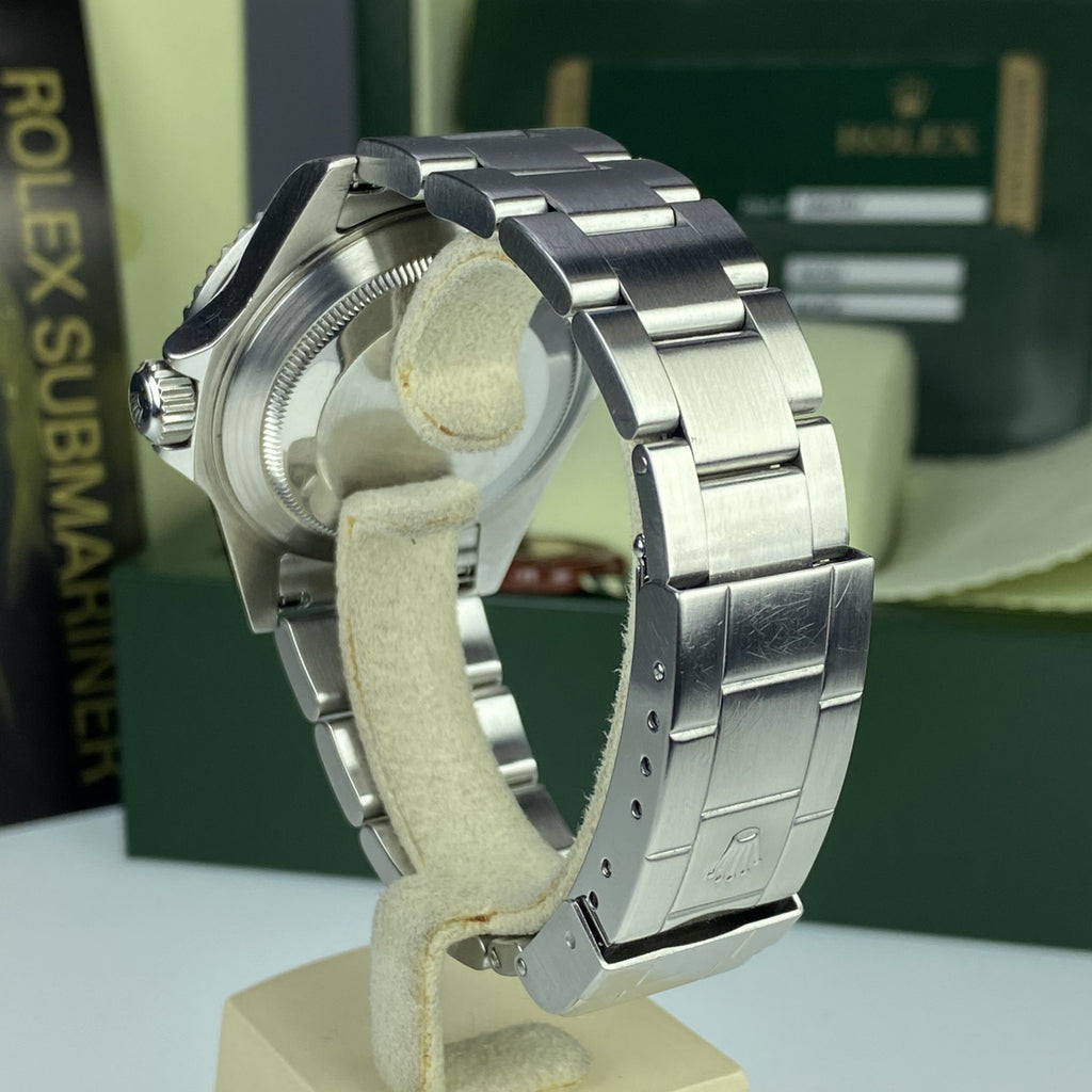 2008 Rolex Submariner 16610LV Anniversary Kermit Box and Card Unpolished