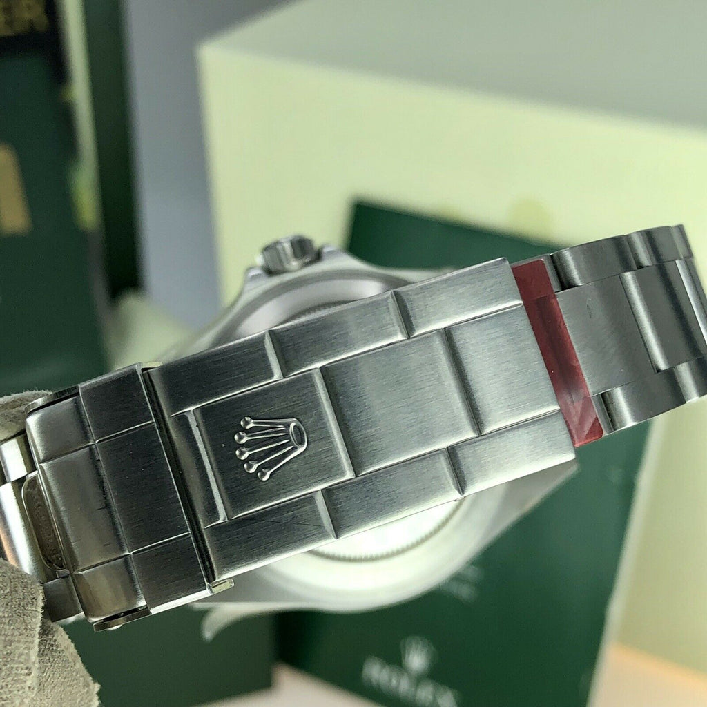 2009 NOS Rolex 16610LV Submariner Anniversary Green Kermit Full Set Card V