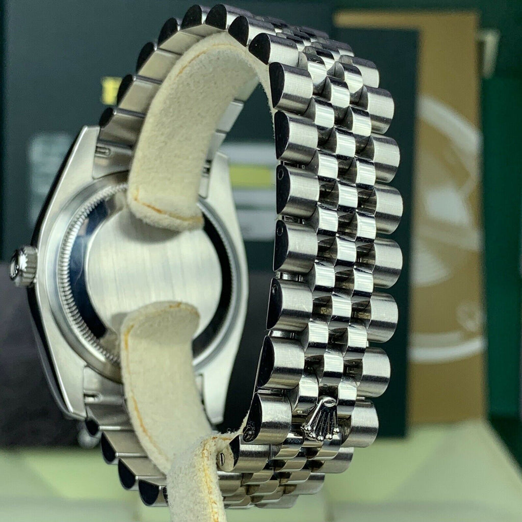 2009 Rolex Datejust 116234 Factory Diamond Blue Jubilee Box & Papers