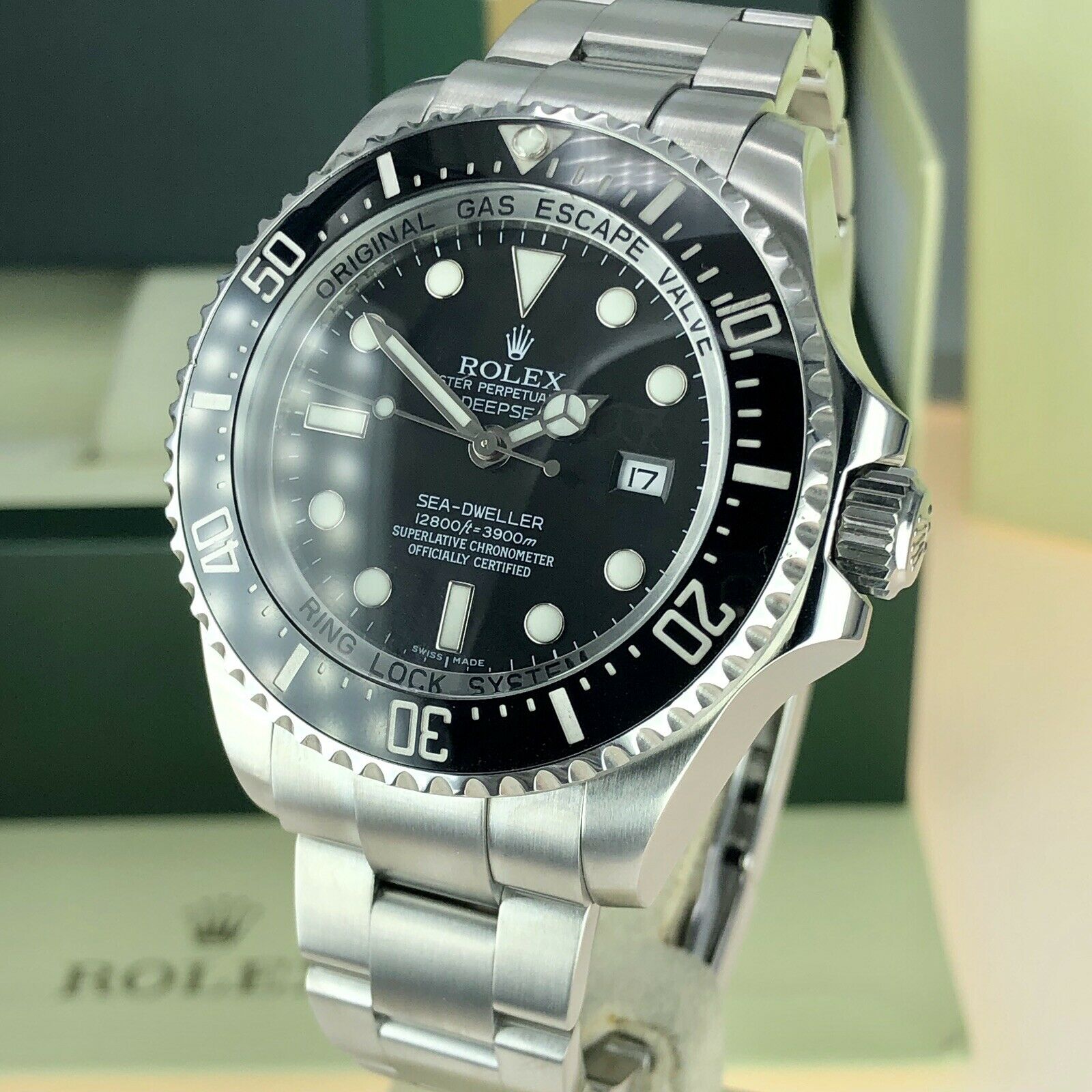 2009 Rolex Sea-Dweller 116660 DEEPSEA With Box And Card Full Set