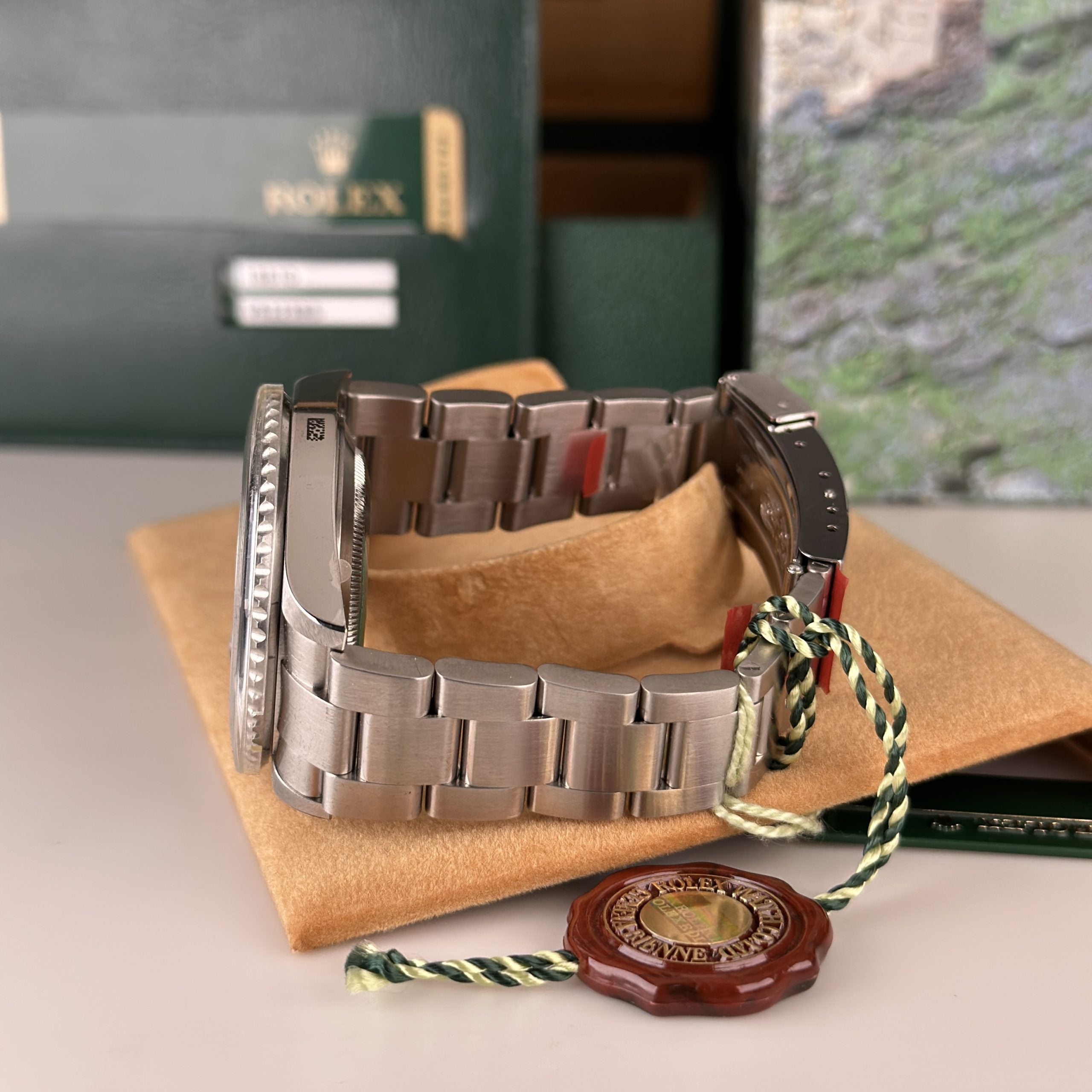 2010 Rolex Submariner 16610 New Old Stock Full Stickers complete set NOS