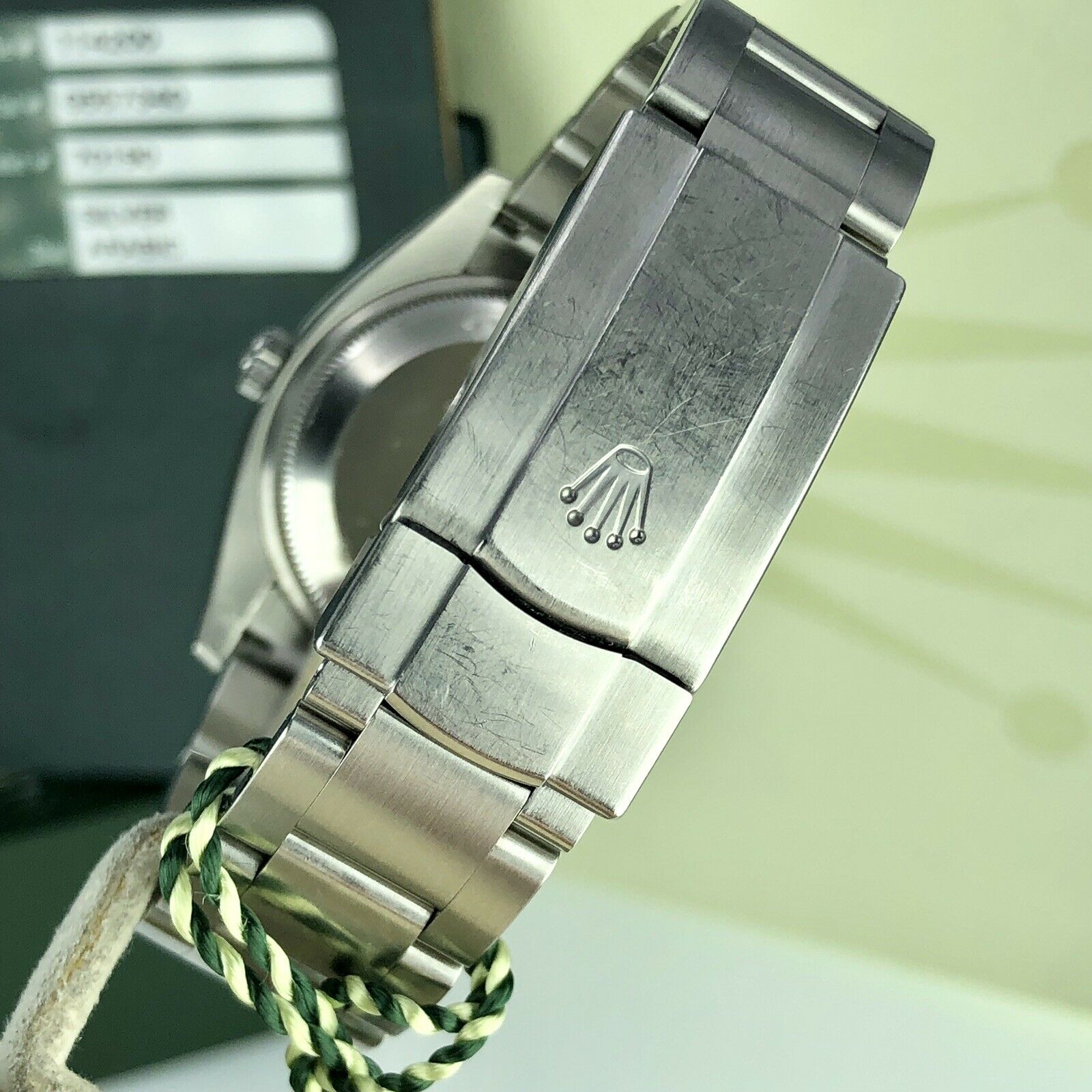 2012 Rolex Air-King 114200 Domino’s Pizza with Box and Papers