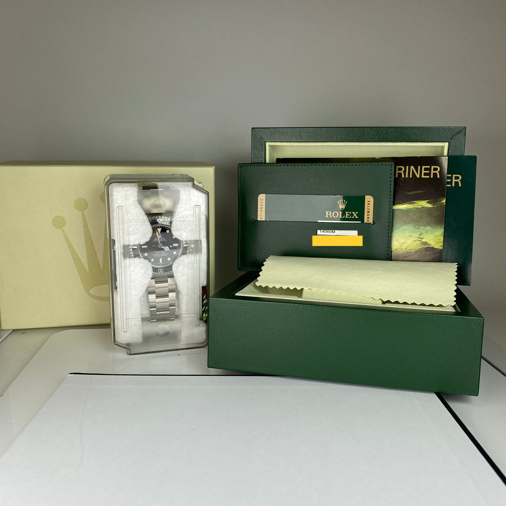 2012 Rolex Submariner 14060M New Old Stock Full Stickers complete set NOS