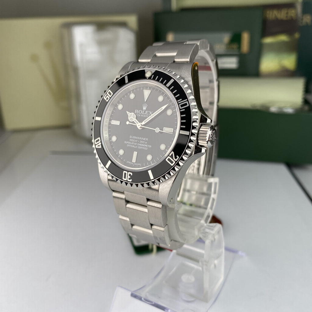 2012 Rolex Submariner 14060M New Old Stock Full Stickers complete set NOS